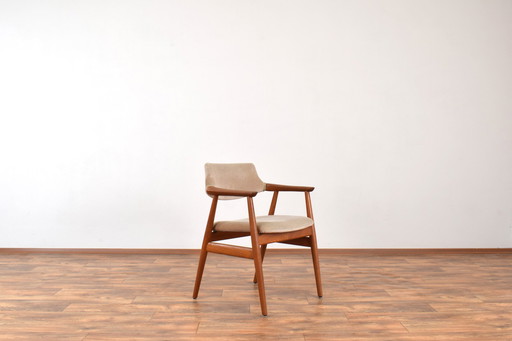 Fauteuil en teck danois du Mid Century par Svend Åge Eriksen pour Glostrup, années 1960.