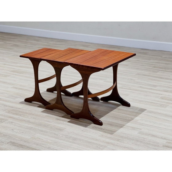 Image 1 of Tables gigognes vintage en teck pour G-Plan, Angleterre 1960