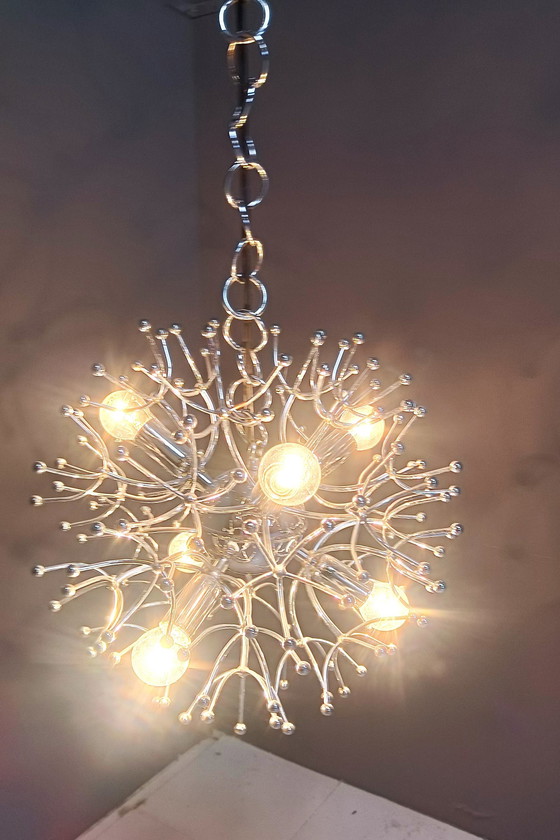 Image 1 of Lustre Sputnik de Sciolari, années 1960