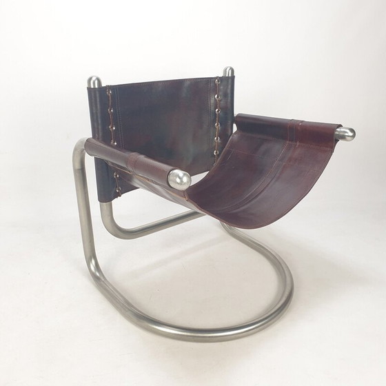 Image 1 of Ensemble de 2 chaises longues italiennes du Mid Century, années 1980