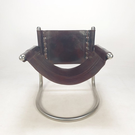 Image 1 of Ensemble de 2 chaises longues italiennes du Mid Century, années 1980