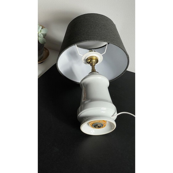Image 1 of Vintage Limoges porcelain lamp