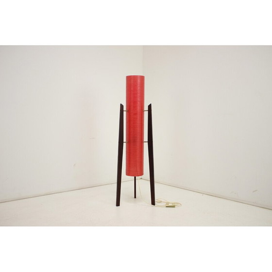 Image 1 of Lampadaire vintage "Rocket" de l'ère spatiale, Tchécoslovaquie 1970