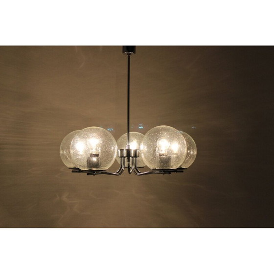 Image 1 of Lustre vintage en chrome