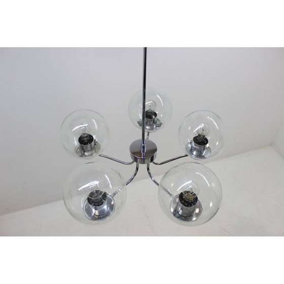 Image 1 of Lustre vintage en chrome