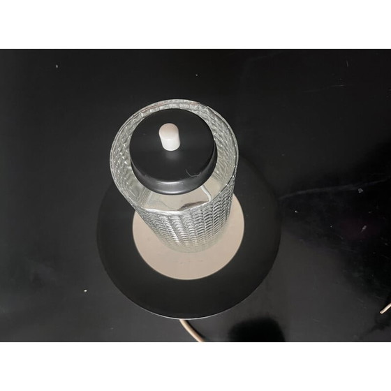 Image 1 of Lampe suspendue en verre vintage, 1950