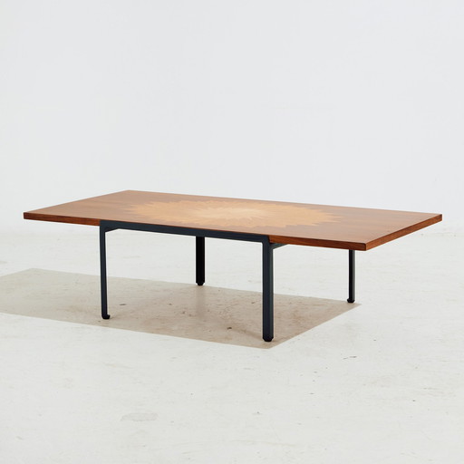 Mk8882 Table basse en palissandre incrusté