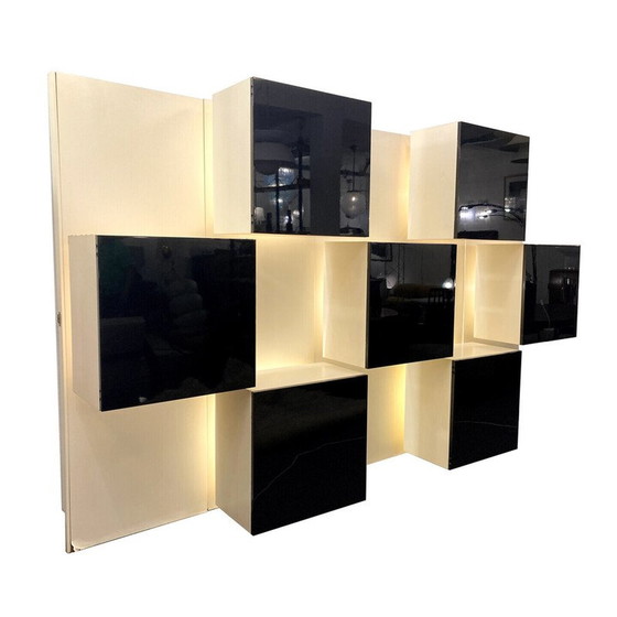 Image 1 of Meuble mural vintage par Roberto Monsani pour Acerbis, 1970