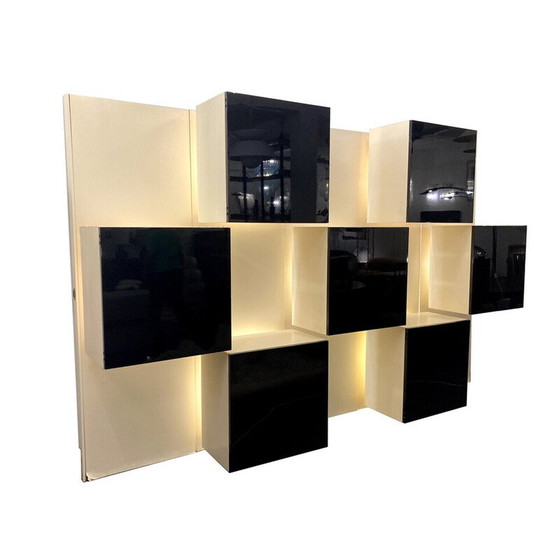 Image 1 of Meuble mural vintage par Roberto Monsani pour Acerbis, 1970