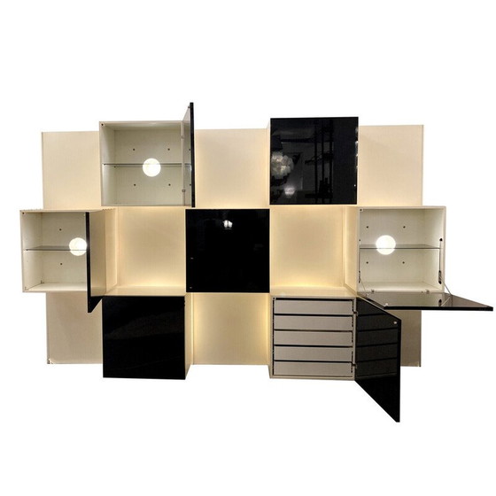 Image 1 of Meuble mural vintage par Roberto Monsani pour Acerbis, 1970