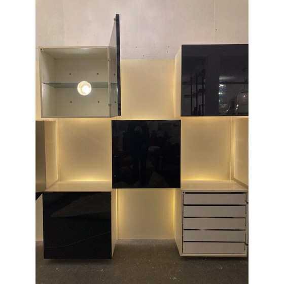 Image 1 of Meuble mural vintage par Roberto Monsani pour Acerbis, 1970