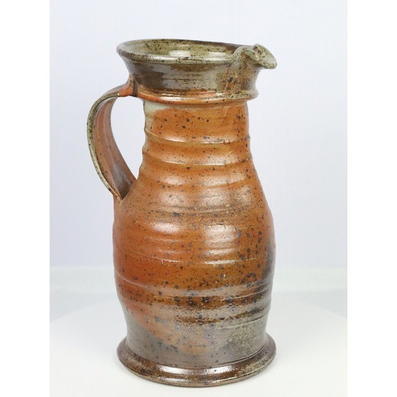 Image 1 of Vase pichet en grès Pedley vintage de La borne, 1970