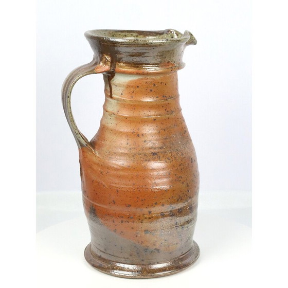 Image 1 of Vase pichet en grès Pedley vintage de La borne, 1970