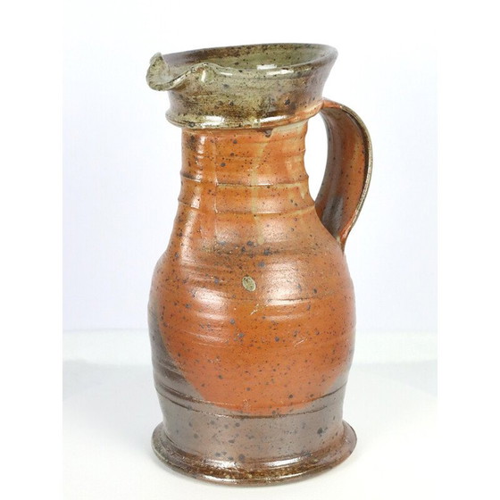 Image 1 of Vase pichet en grès Pedley vintage de La borne, 1970