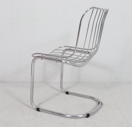 Image 1 of 4 Chaises avec accoudoirs, Italie, années 1970