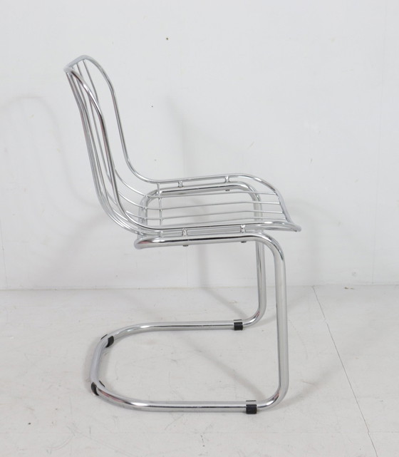 Image 1 of 4 Chaises avec accoudoirs, Italie, années 1970