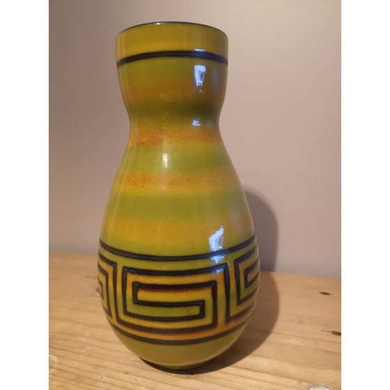Image 1 of Mid century vase Elchinger, France 1950-1960