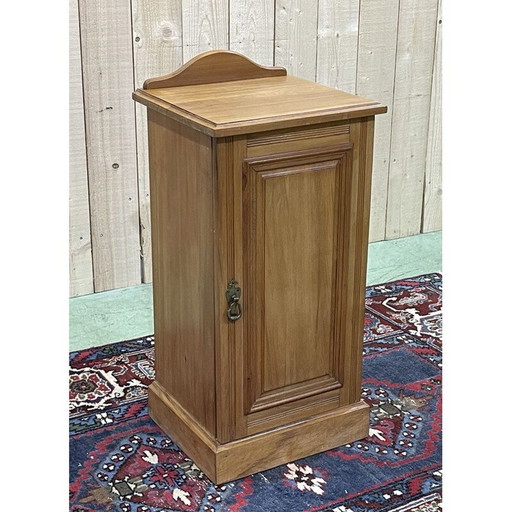 Table de chevet anglaise vintage en bois satiné, années 1930