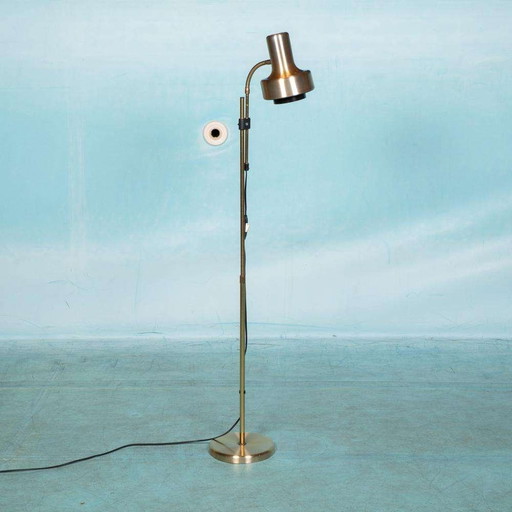 Lampadaire de l'ère spatiale 1960/70, lampadaire suédois en métal