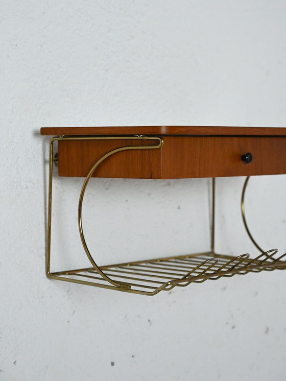 Image 1 of Table de nuit suspendue des années 1960