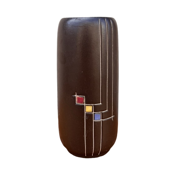 Image 1 of Vase en céramique Veb Haldensleben, Allemagne, 1970S.