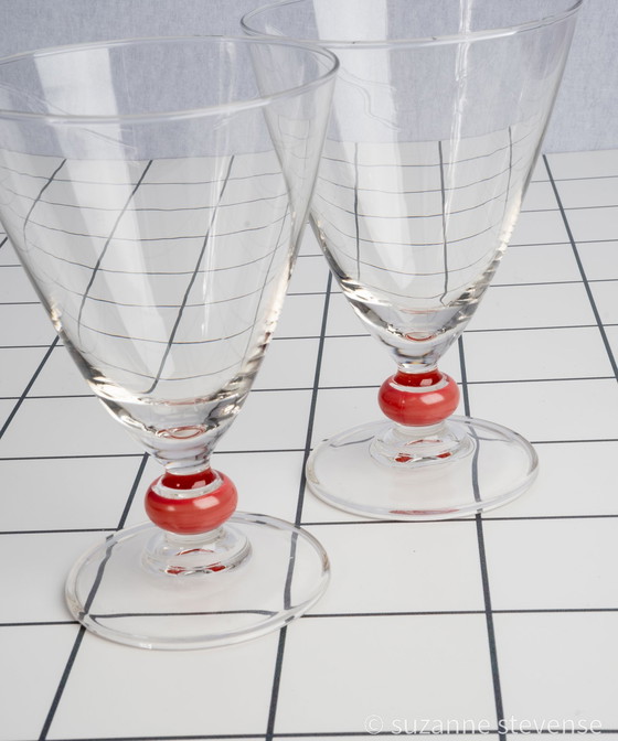 Image 1 of 2 verres à tulipe vintage