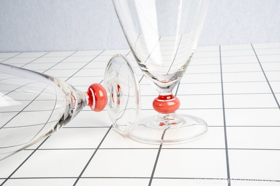 Image 1 of 2 verres à tulipe vintage