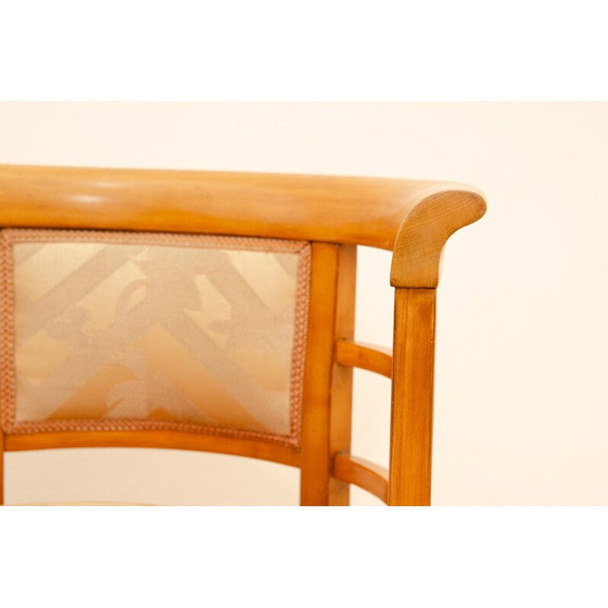 Image 1 of Paire de fauteuils vintage en bois courbé, Autriche 1920