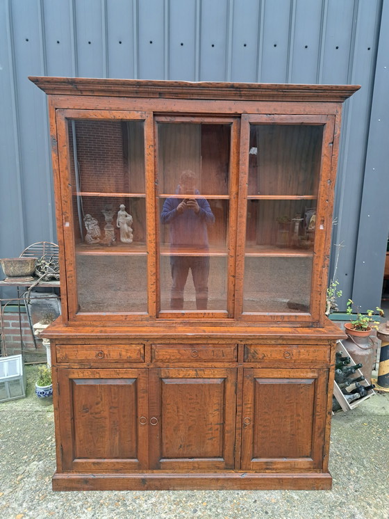 Image 1 of Vitrine en teck, Buffet,