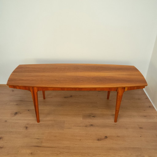 Table basse, noyer, années 1960