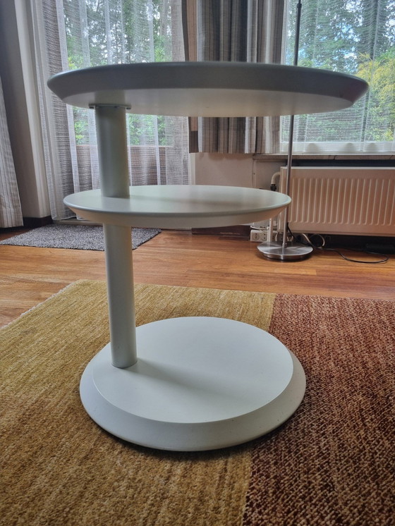 Image 1 of Leolux Cyclo Swivel Side Table White