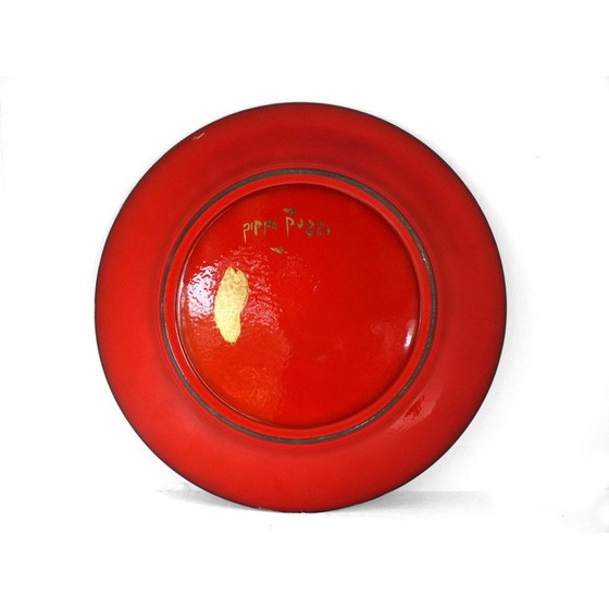 Image 1 of Assiette vintage en céramique de Pippo Pozzi Alessandria, Italie, années 1960