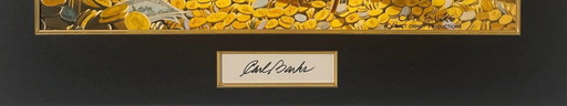 Un tas d'amusements - Carl Barks Fine Art Print