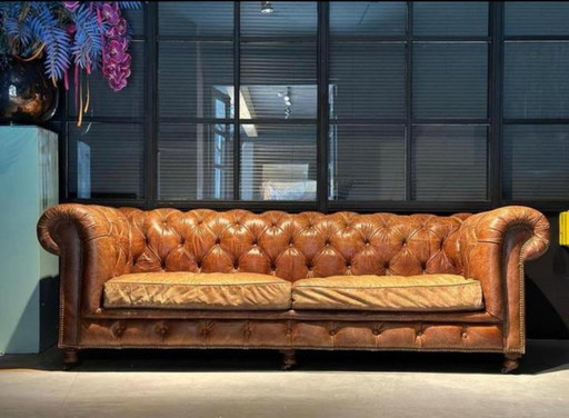 Banc Chesterfield Flamant 2.40 Wide