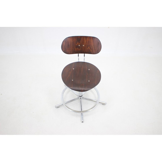 Image 1 of Chaise pivotante vintage, Tchécoslovaquie 1970