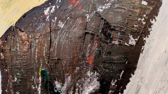 Image 1 of Tineke Van Steenbergen Abstrait 11, 100 X 100 cm