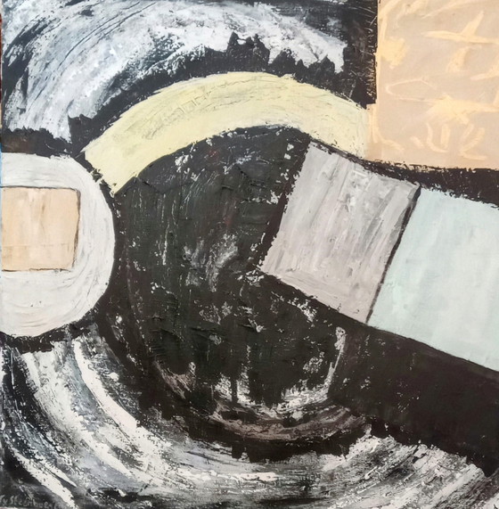 Image 1 of Tineke Van Steenbergen Abstrait 11, 100 X 100 cm