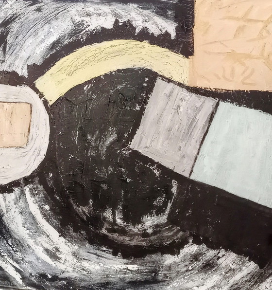 Image 1 of Tineke Van Steenbergen Abstrait 11, 100 X 100 cm