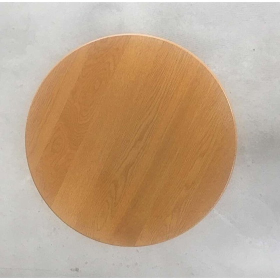 Image 1 of Table d'appoint vintage en chêne Rud Thygesen et Johnny Sorensen danois années 1980