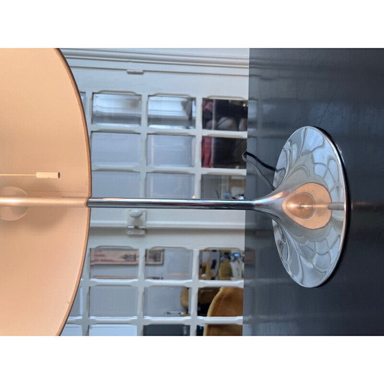 Image 1 of Paire de lampes chromées vintage par Frank Bentler pour Wila, Allemagne 1970