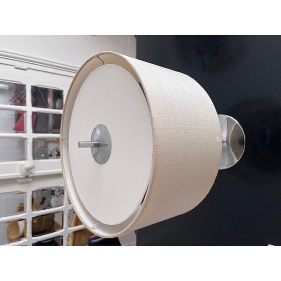 Image 1 of Paire de lampes chromées vintage par Frank Bentler pour Wila, Allemagne 1970