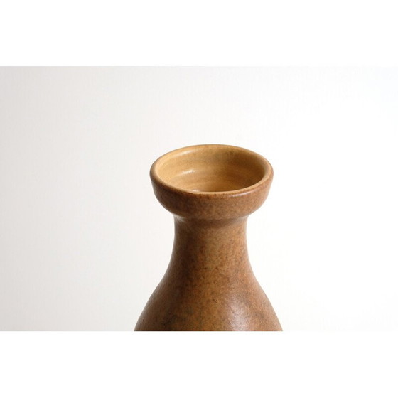 Image 1 of Vase vintage marron, 1970