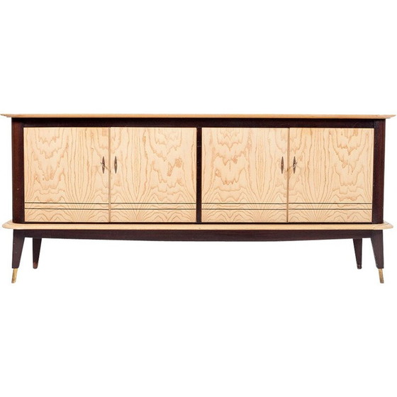 Image 1 of Buffet vintage en acajou et frêne, 1950