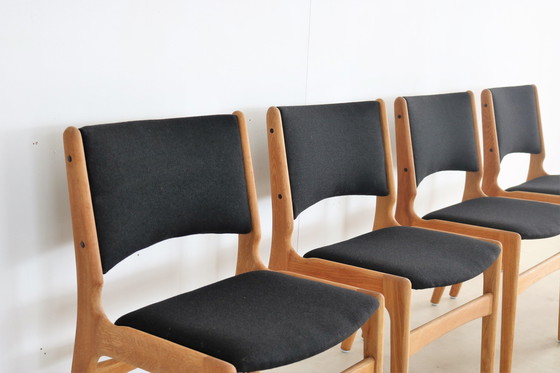 Image 1 of 4x chaises de salle à manger danoises vintage