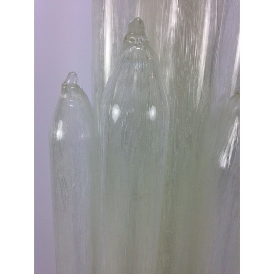 Image 1 of Lampadaire italien vintage Mazzega en verre de Murano par Carlo Nason, Italie 1960-1970