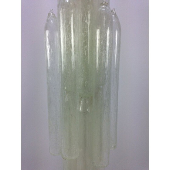 Image 1 of Lampadaire italien vintage Mazzega en verre de Murano par Carlo Nason, Italie 1960-1970