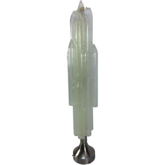 Image 1 of Lampadaire italien vintage Mazzega en verre de Murano par Carlo Nason, Italie 1960-1970