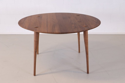 Revised Lewes Dining Table Solid Walnut