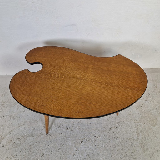 Unique 80s Painting Palette Side Table