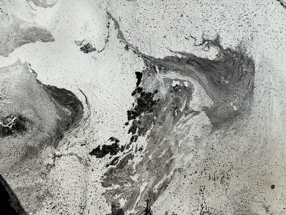 Image 1 of Paysage d'obsidienne (encre) Grand format - Eugène Eechaut (1928-2019)